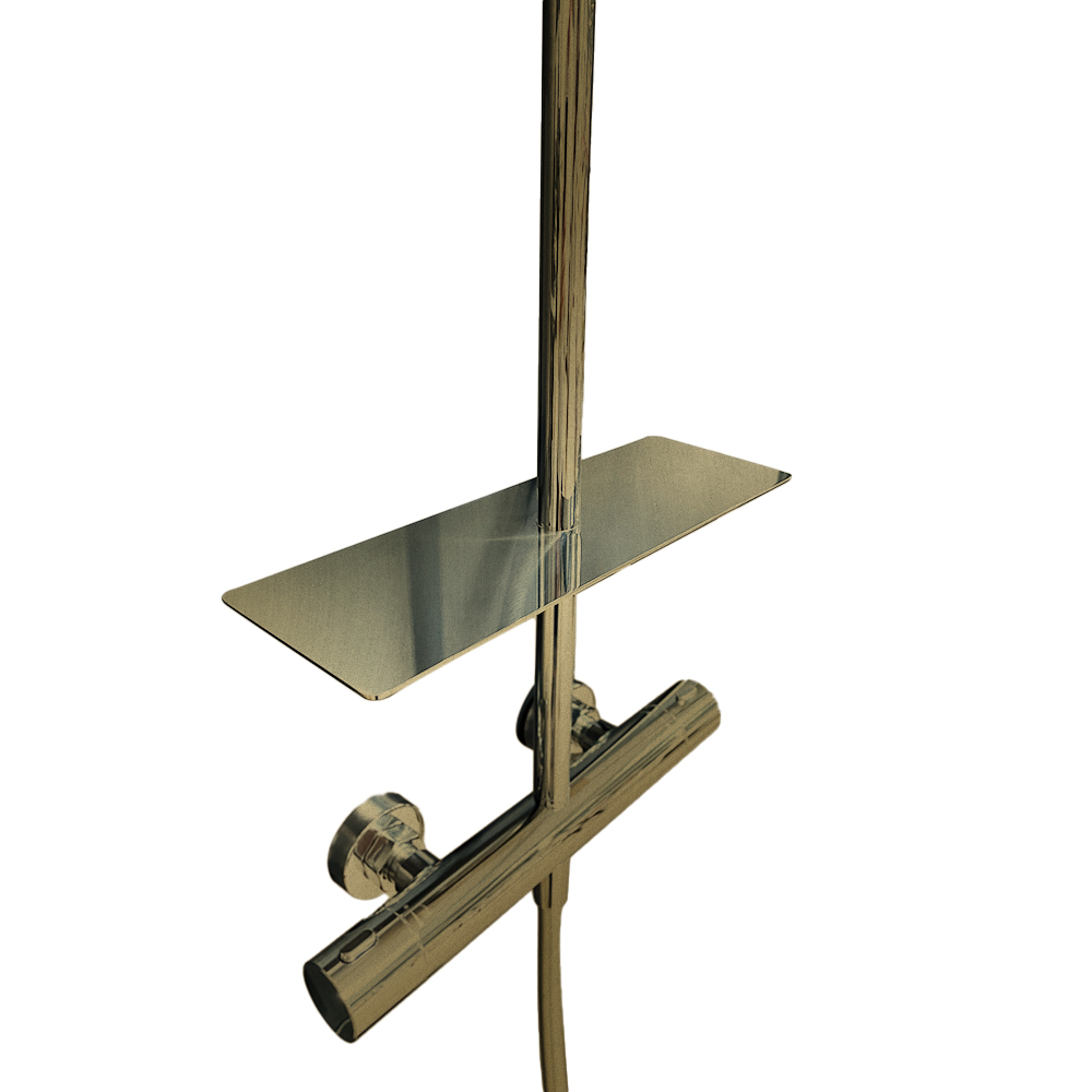 PORTE SAVON POUR COLONNES CRISTINA OR BROSSE