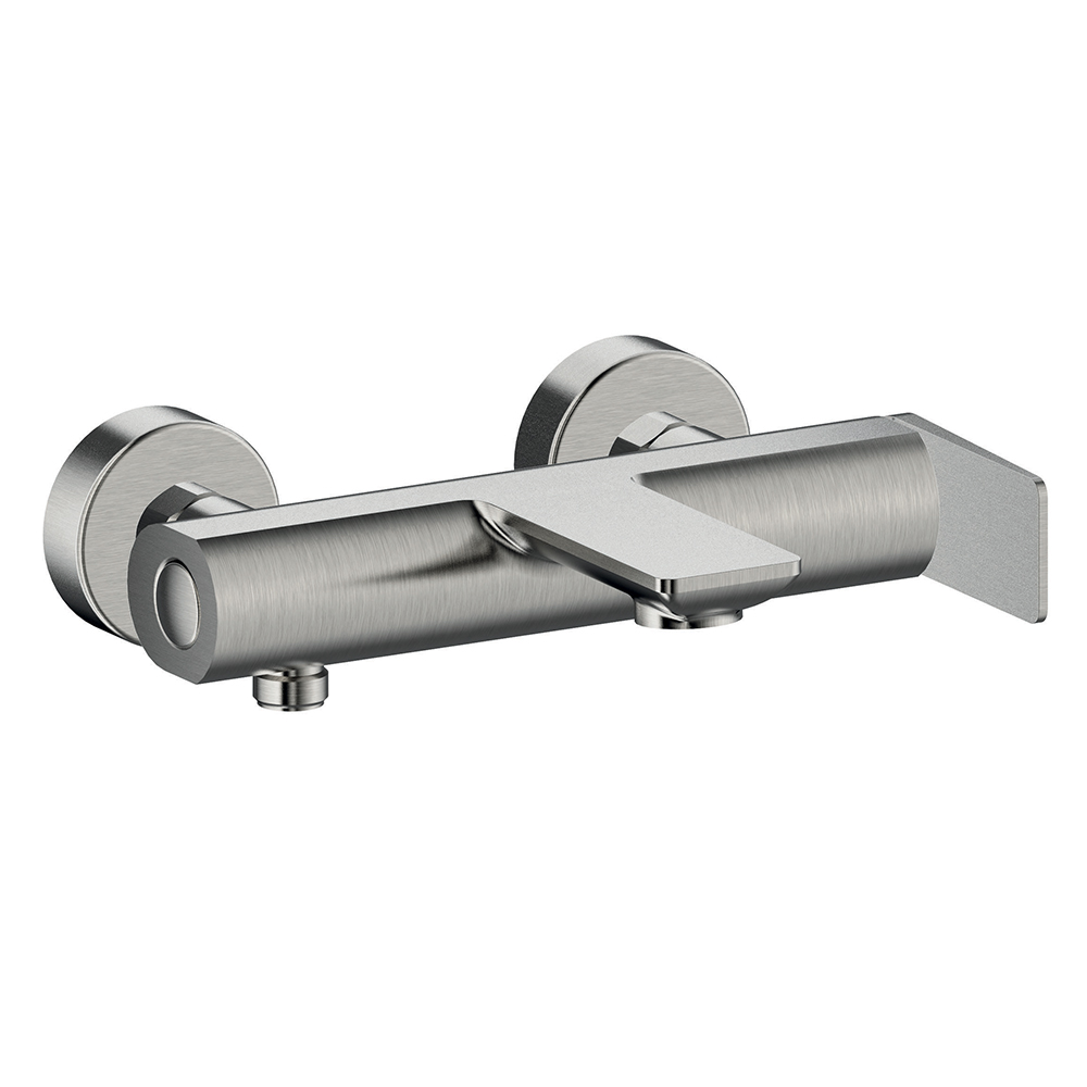 MITIGEUR BAIN DOUCHE MURAL BLADE METAL BROSSE