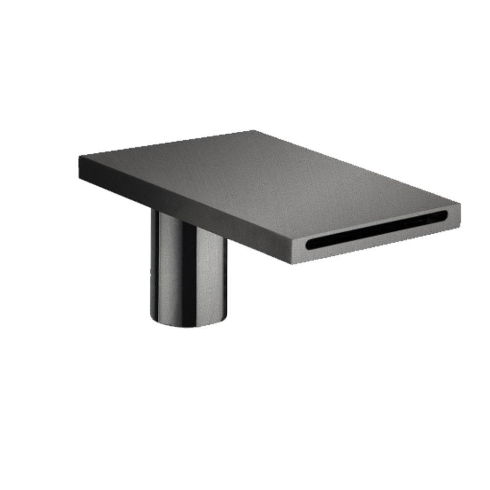 BEC CASCADE SUR GORGE QUADRI METAL BROSSE***FIN
