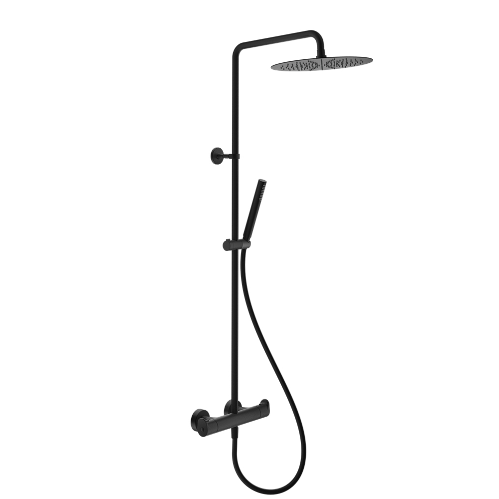 COLONNE DE DOUCHE THERMOSTATIQUE BOTTE BLACKMAT