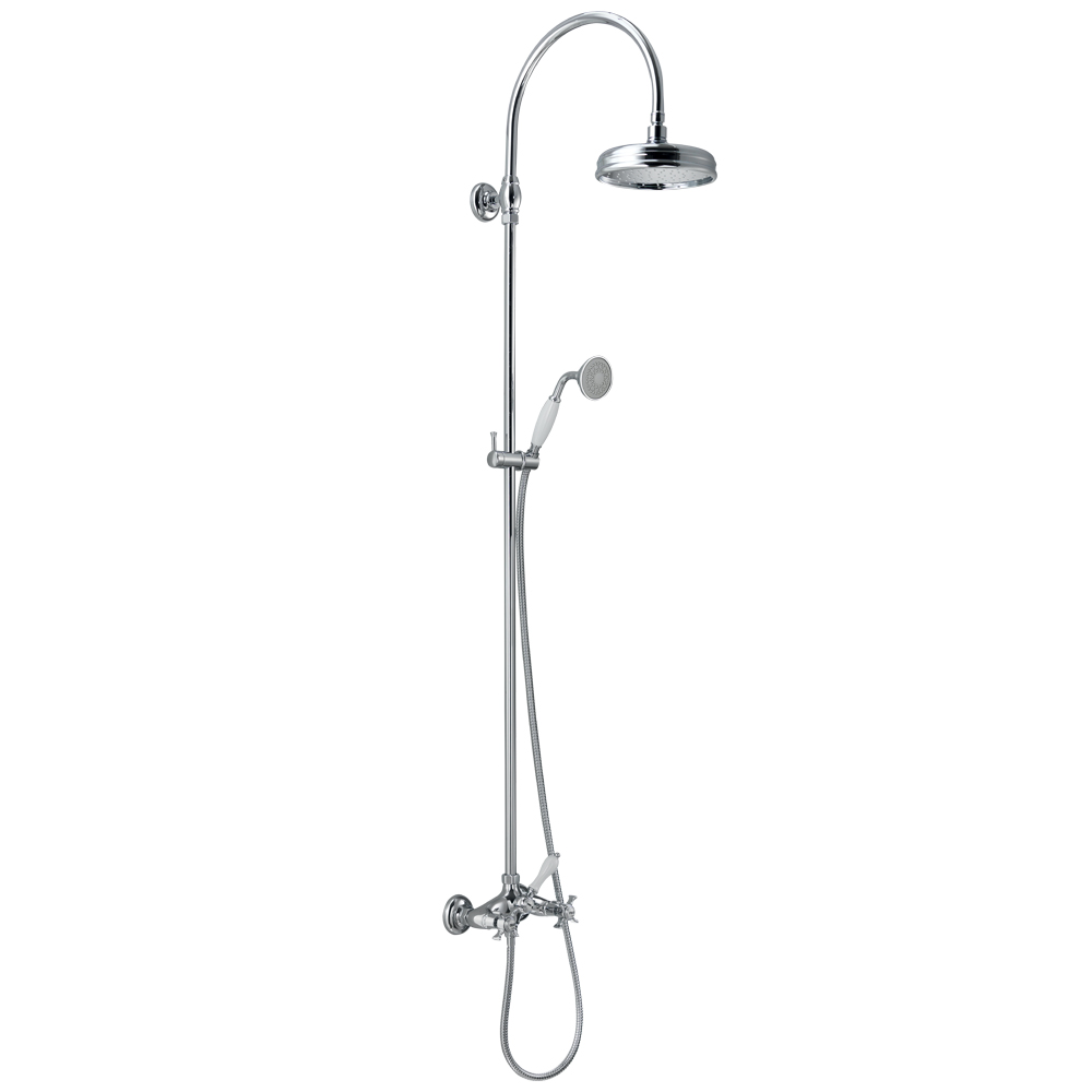 COLONNE DE DOUCHE CHAMBORD RETRO COMPLETE CHROME