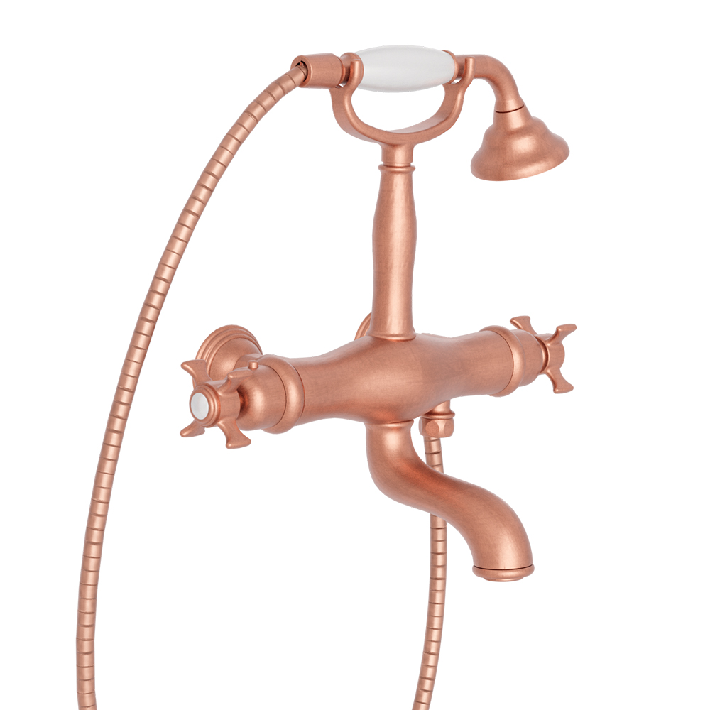 BAIN DOUCHE CHAMBORD THERMOSTATIQUE COMPLET OR ROSE PVD