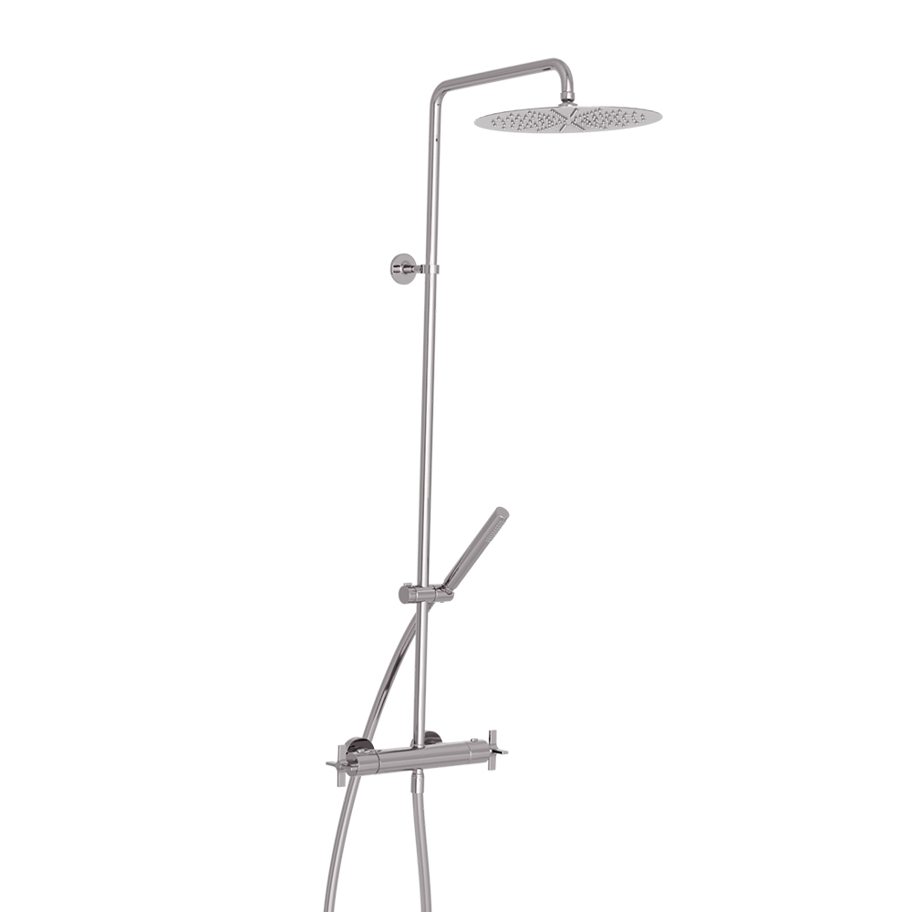 COLONNE DE DOUCHE CROSS ROAD THERMOSTATIQUE COMPLETE CHROME