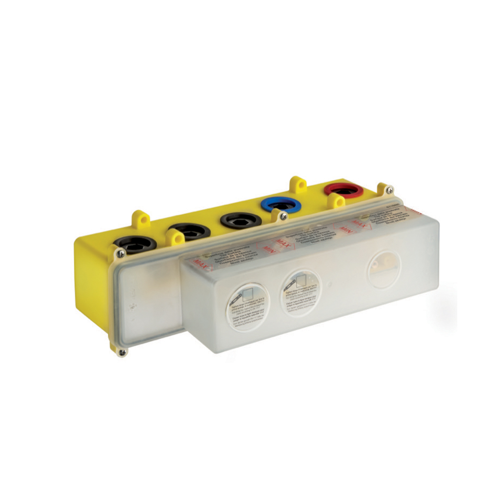 $BOX D'ENCASTREMENT 2 SORTIES POUR THERMO TWIST