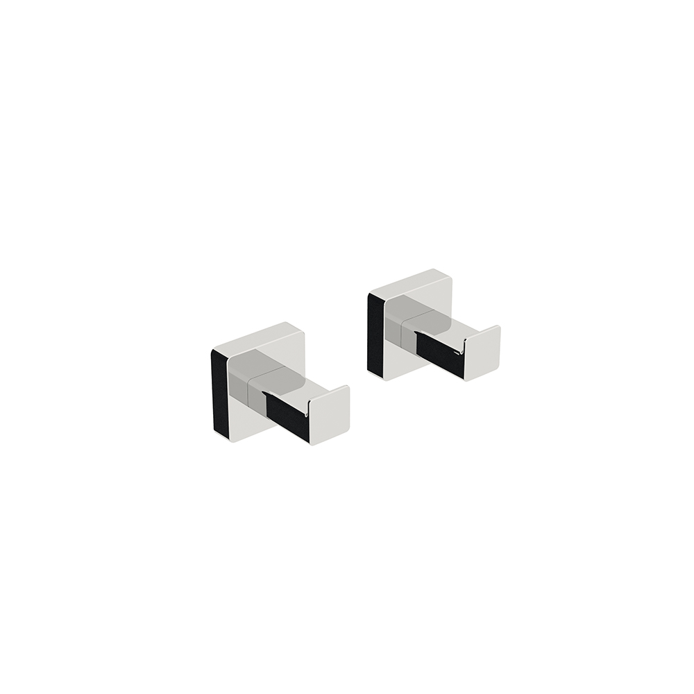 PAIRE DE PATERES CHROME