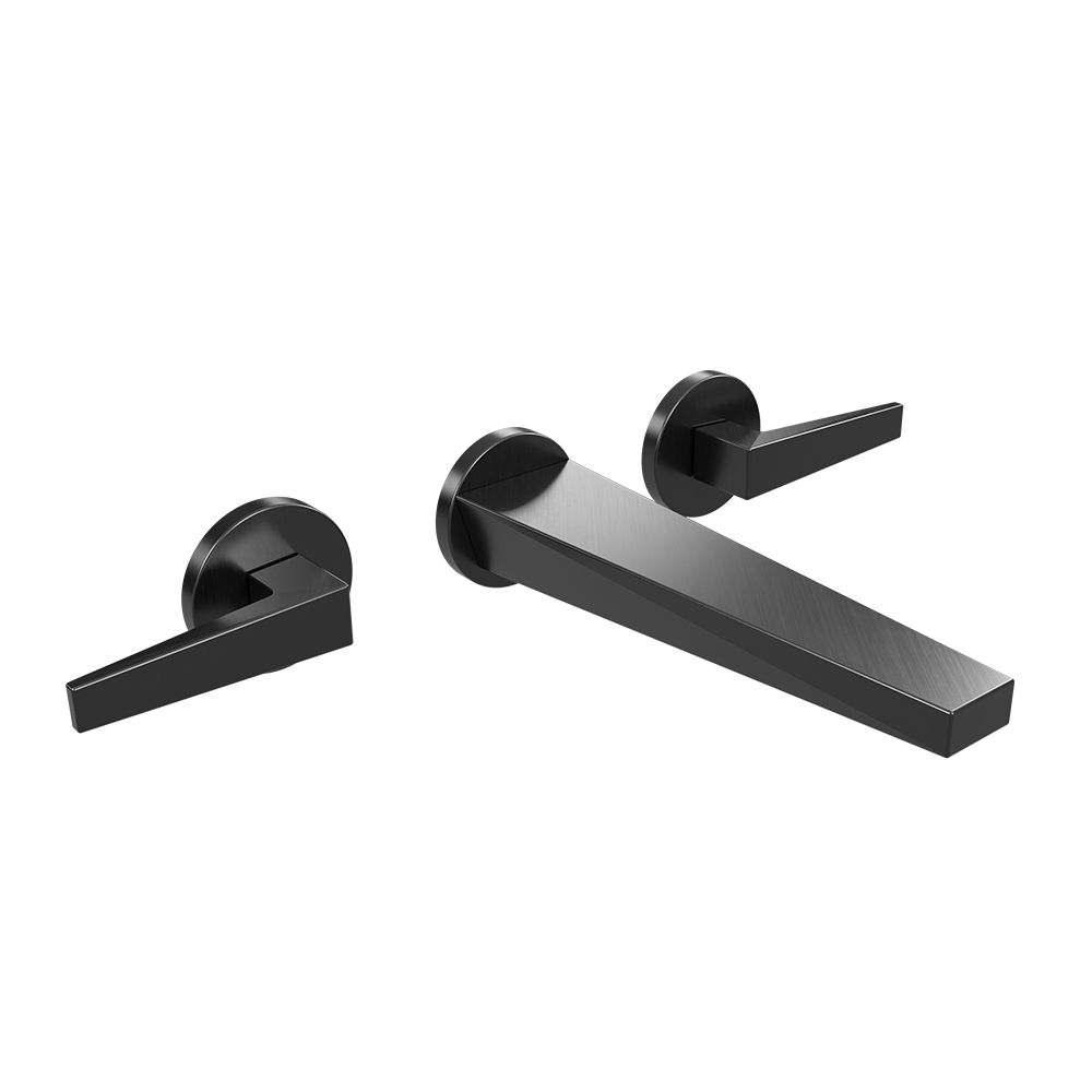 MÉLANGEUR LAVABO MURAL 3 TROUS