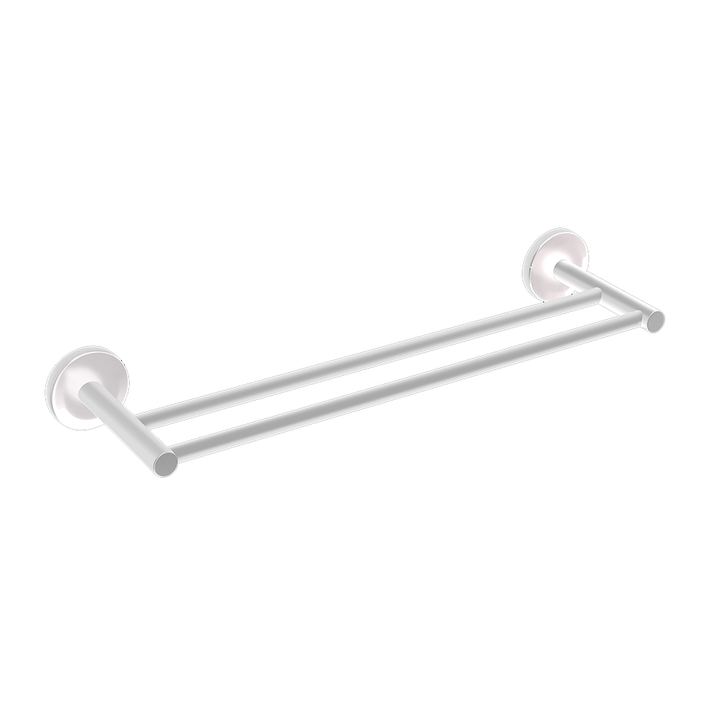 PORTE SERVIETTE GRAND HOTEL DOUBLE 60 CM BLANC