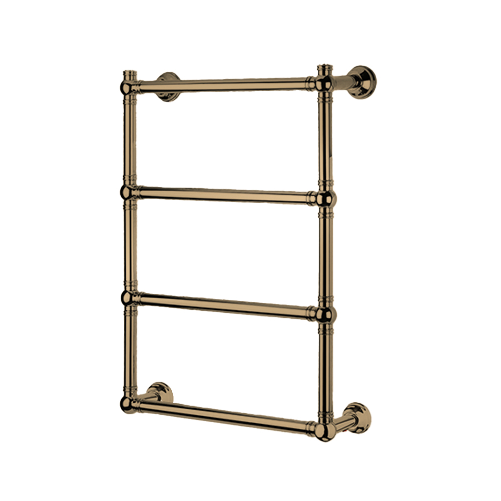 SECHE SERVIETTE RETRO 4 BARRES ARMONIA ELEC OR ROSE BROSSE