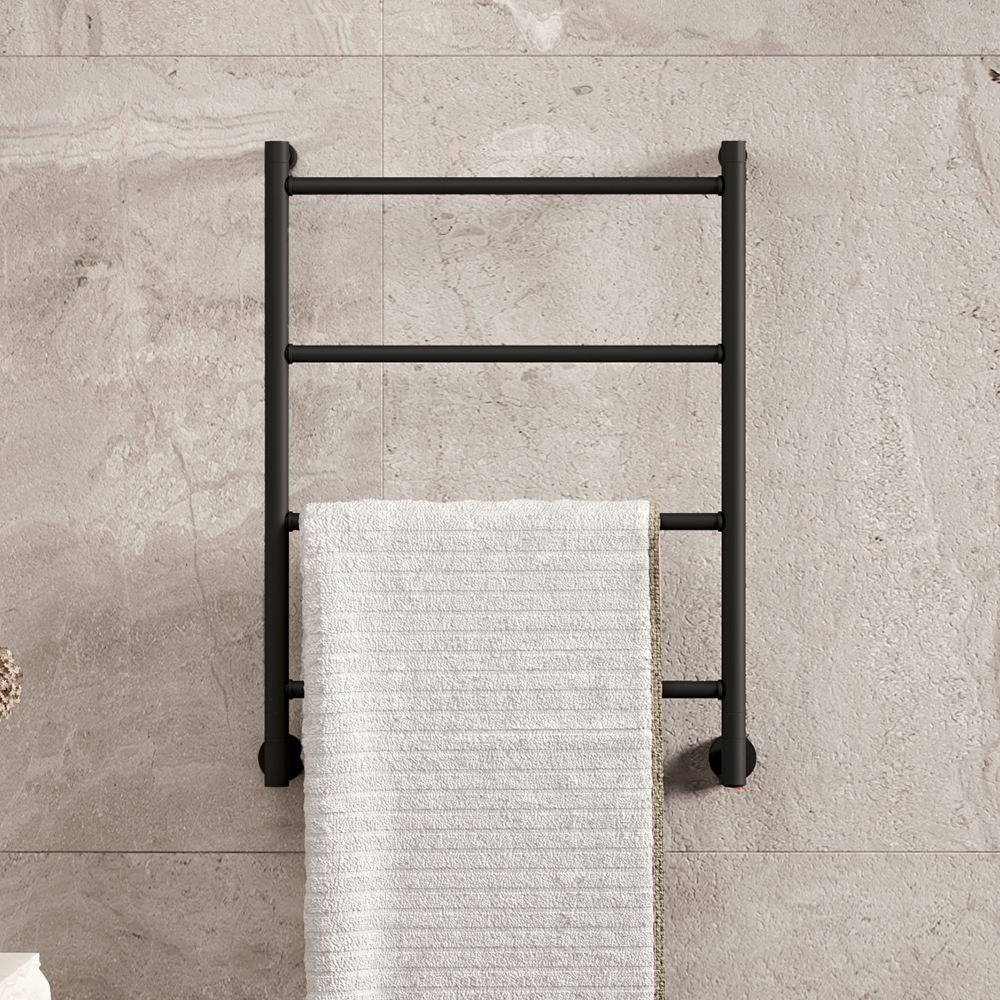 SECHE SERVIETTE MINI ELECTRIQUE 4 BARRES BLACKMAT