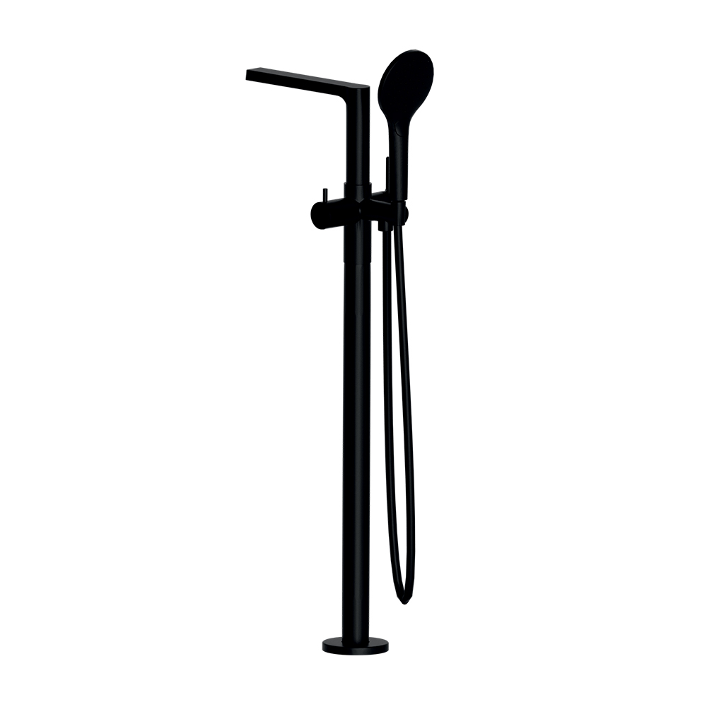 BAIN DOUCHE OMEGA MONOCOLONNE SUR PIED SANS MECANISME BLACKMAT 