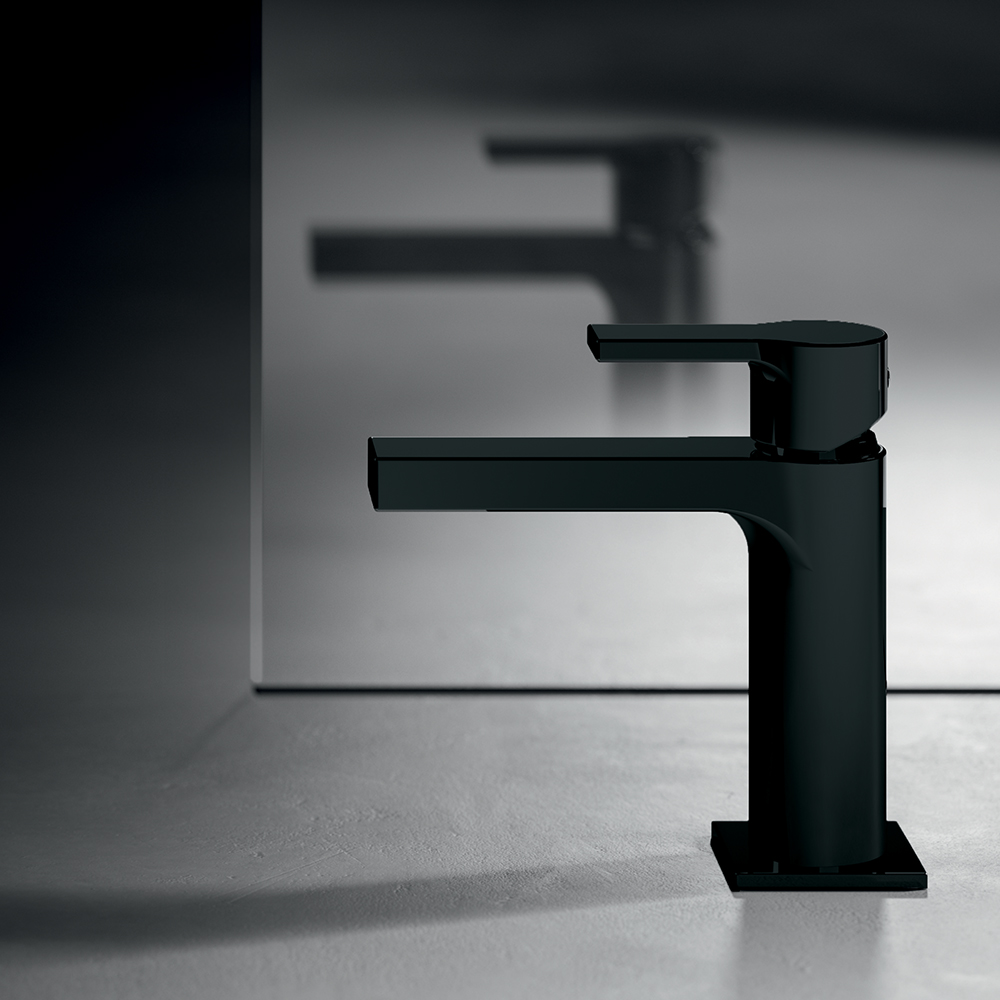 LAVABO OMEGA VIDAGE METAL BLACK MAT