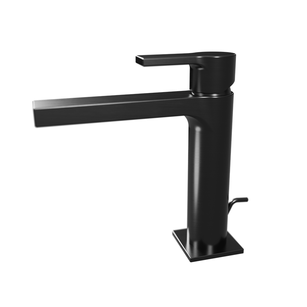 LAVABO OMEGA MEDIUM VIDAGE CHROME NOIR BROSSE