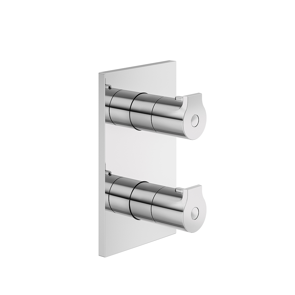 $FACADE DOUCHE OMEGA 2 SORTIES CHROME