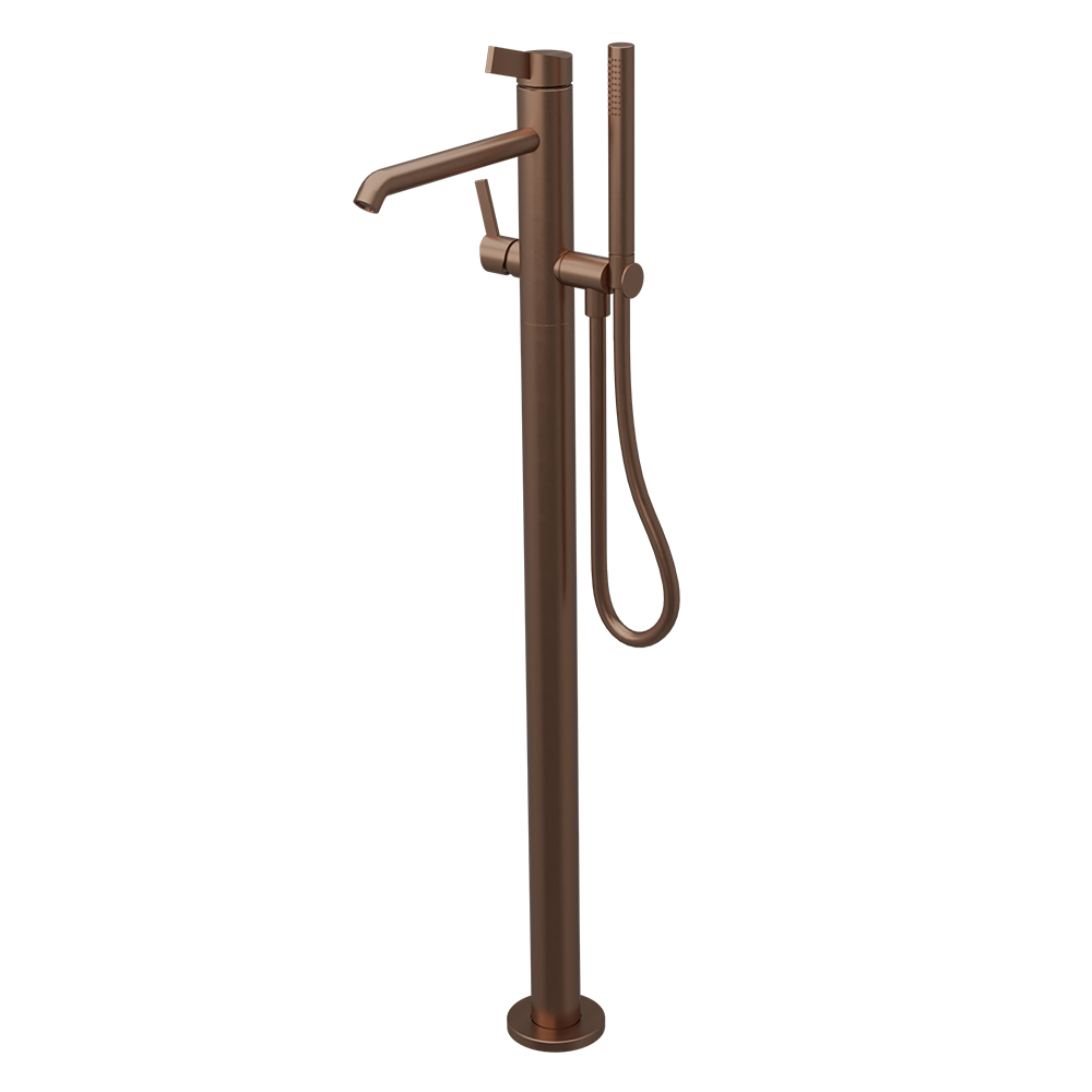 MITIGEUR BAIN DOUCHE PIEGA OR ROSE BROSSE