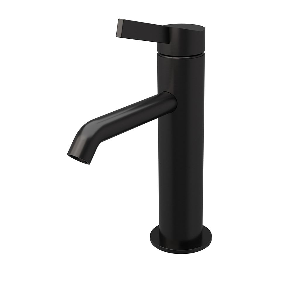 LAVABO MITIGEUR REGULAR AVEC U&D CHROME NOIR BROSSE PVD