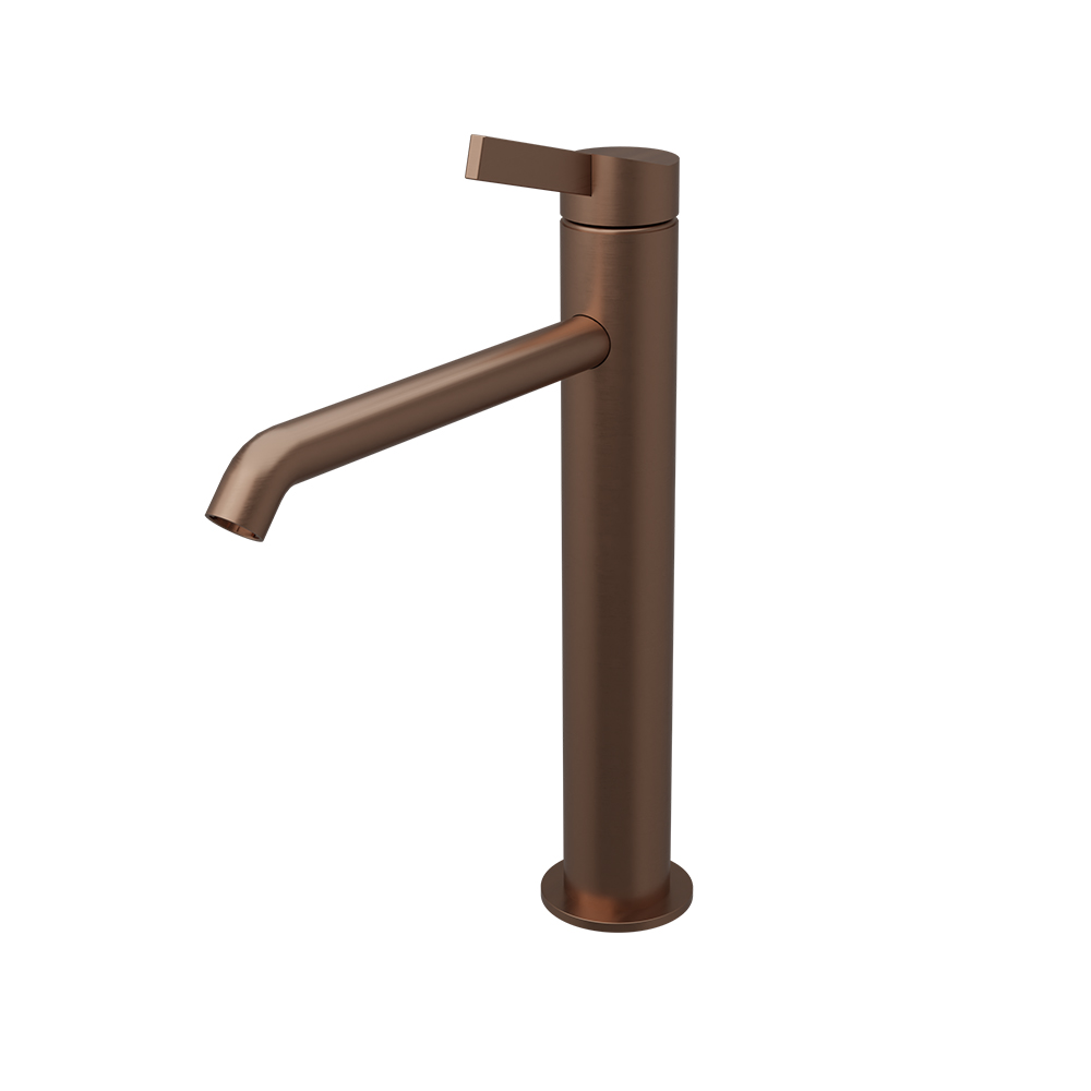 LAVABO MITIGEUR MEDIUM INOX OR ROSE BROSSE PVD