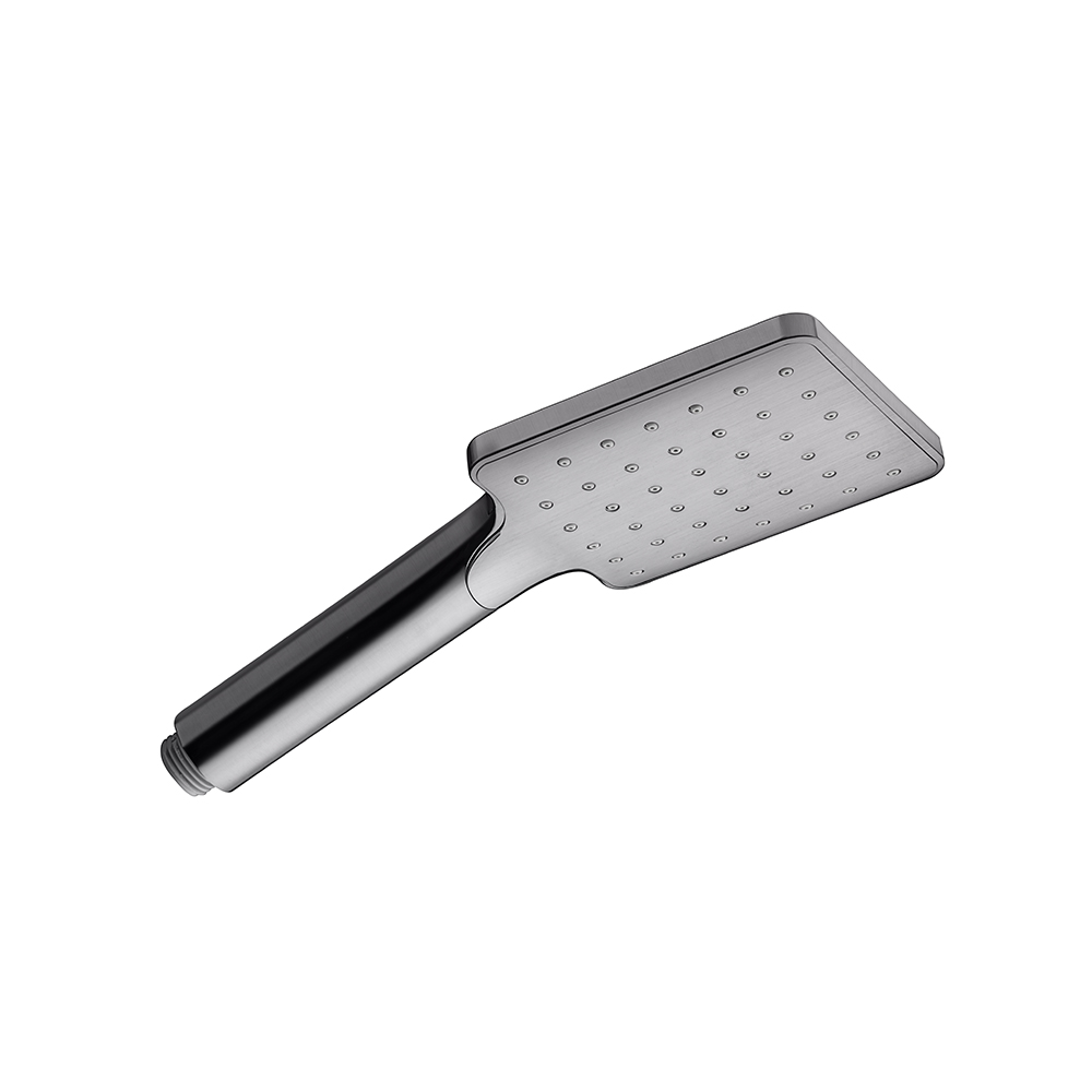 DOUCHETTE MONOJET CARREE METAL BROSSE
