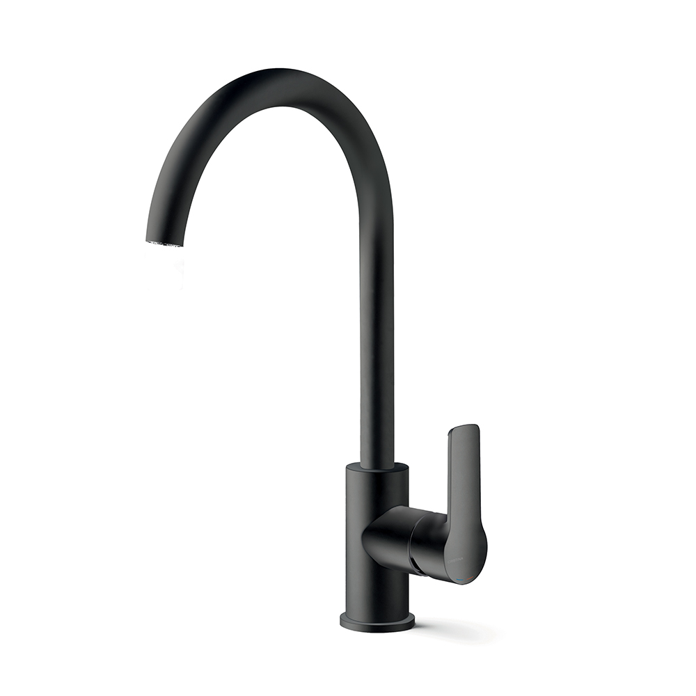 MITIGEUR EVIER PRIME BEC HAUT C 3 BLACK