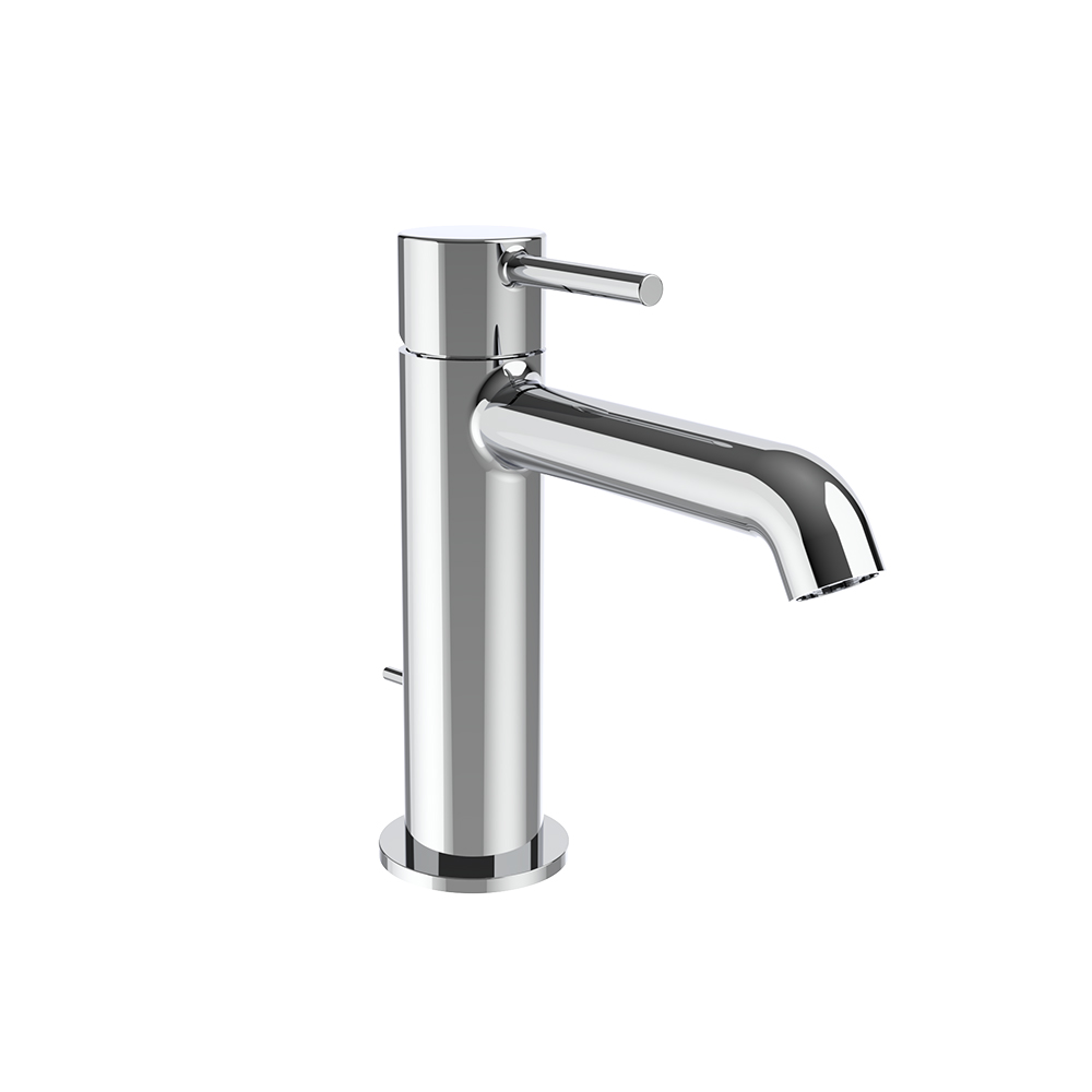 LAVABO MITIGEUR REGULAR AVEC VIDAGE TIRETTE LAITON PHI CHROME