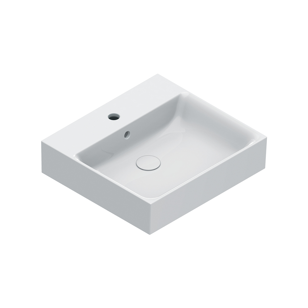 VASQUE LAVABO CÉRAMIQUE PREMIUM 50 BLANC BRILLANT
