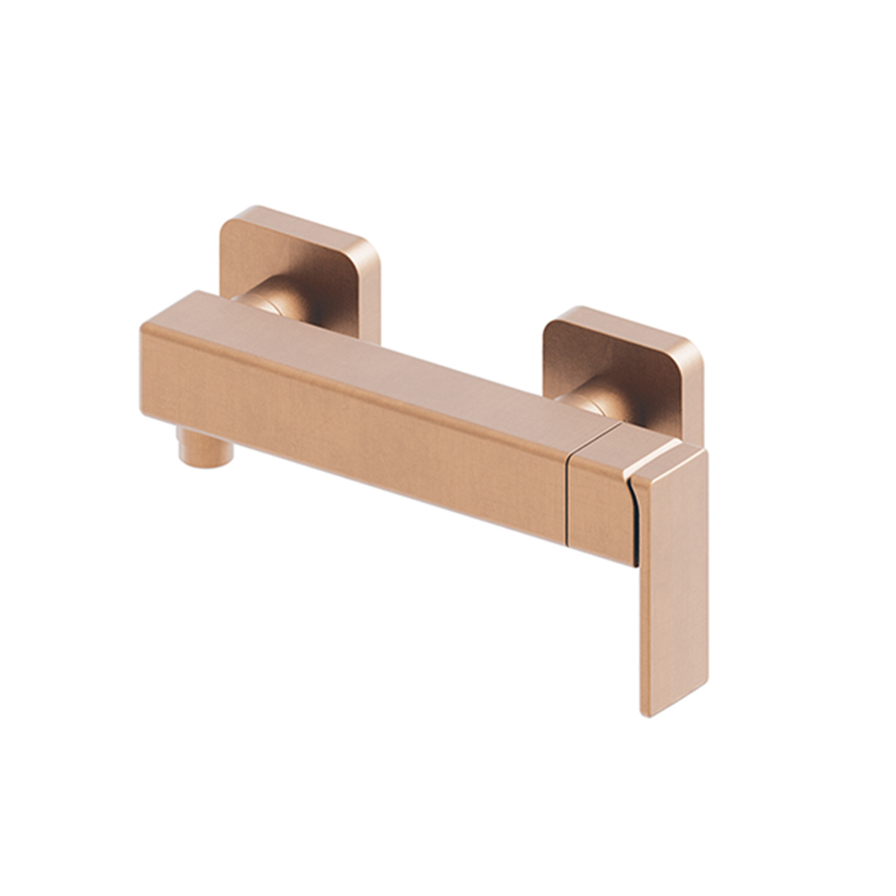 DOUCHE QUADRI S MITIGEUR OR ROSE BROSSE