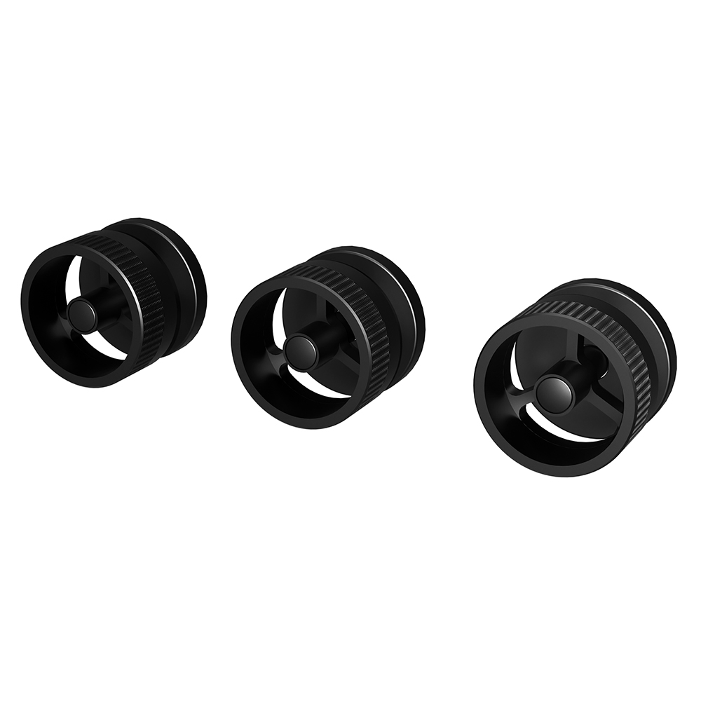 MELANGEUR BAIN DOUCHE 3 TROUS ROTA BLACK MAT