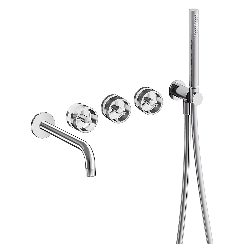MELANGEUR BAIN DOUCHE ENCASTRE CHROME