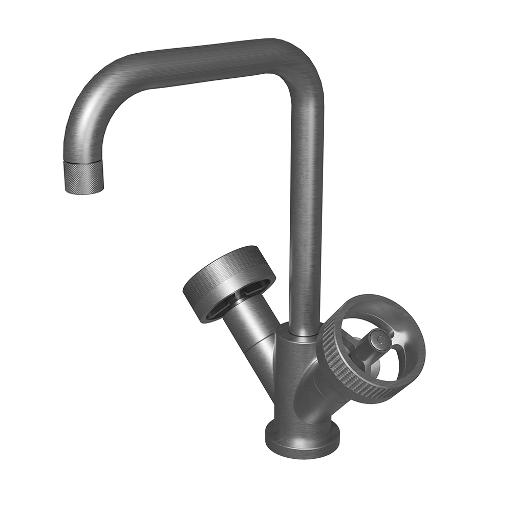 LAVABO MELANGEUR MONOTROU REGULAR METAL BROSSE