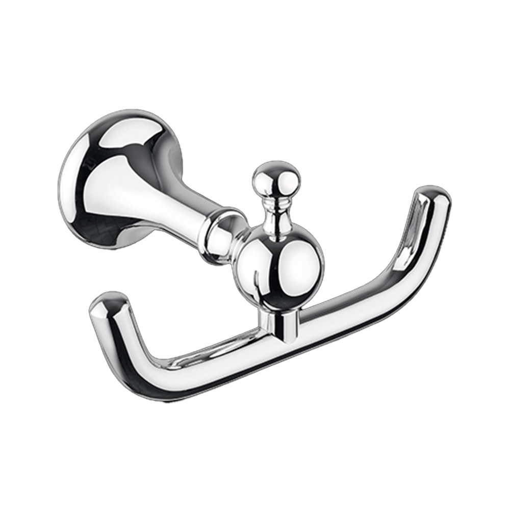 PORTE PEIGNOIR DOUBLE REGENCY CHROME