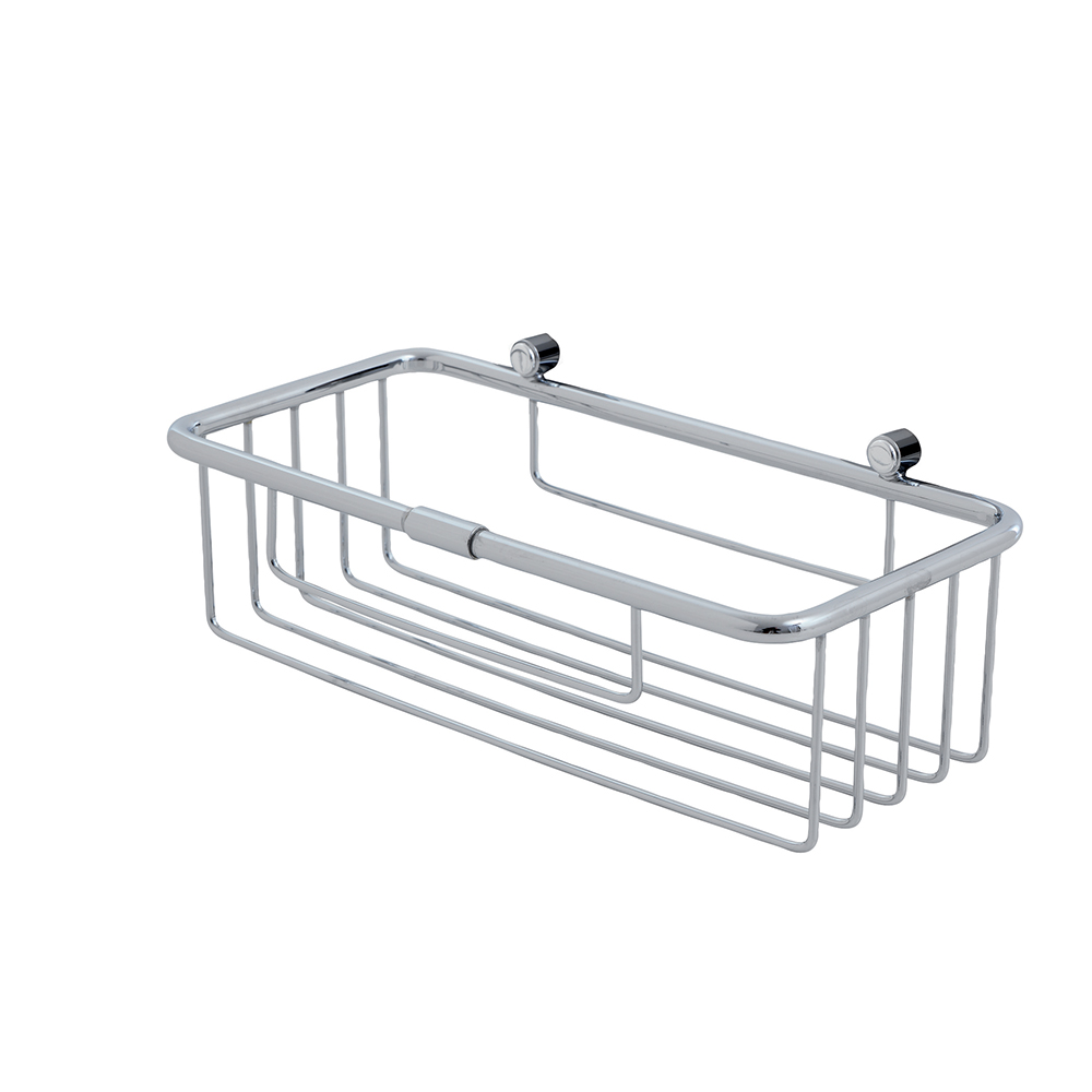 PANIER DE DOUCHE RECTANGULAIRE 25*22*8 CM CHROME