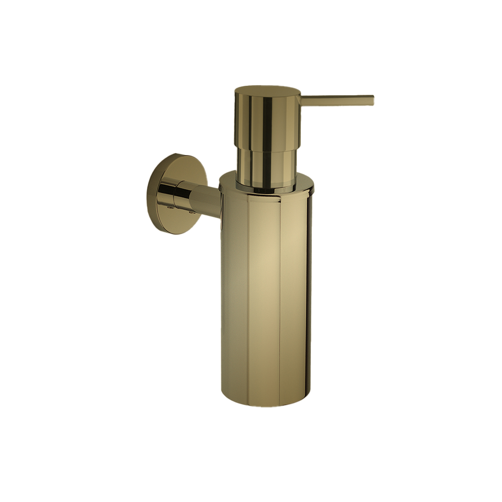 DISTRIBUTEUR DE SAVON LIQUIDE A SUSPENDRE MEDEA OR BROSSE