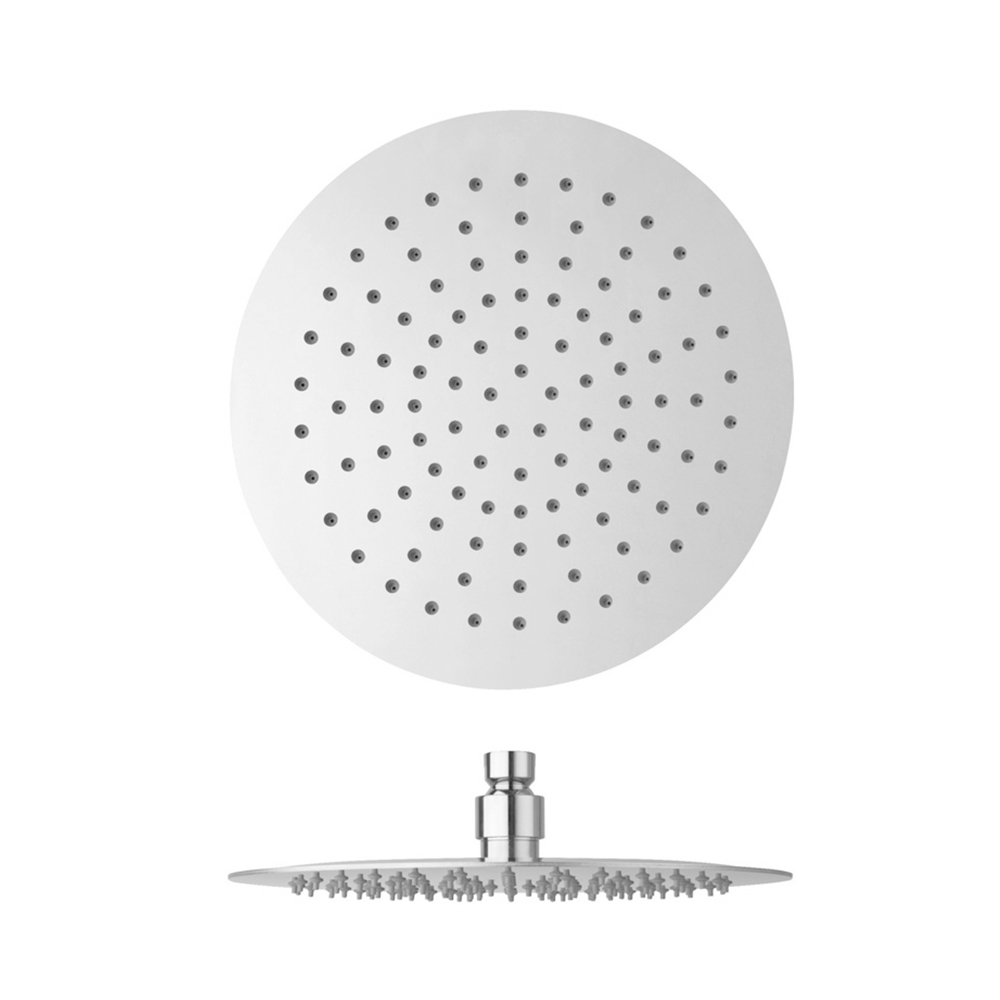 $ POMME DE DOUCHE SANDWICH RONDE D 300 MM INOX ANTICALCAIRE