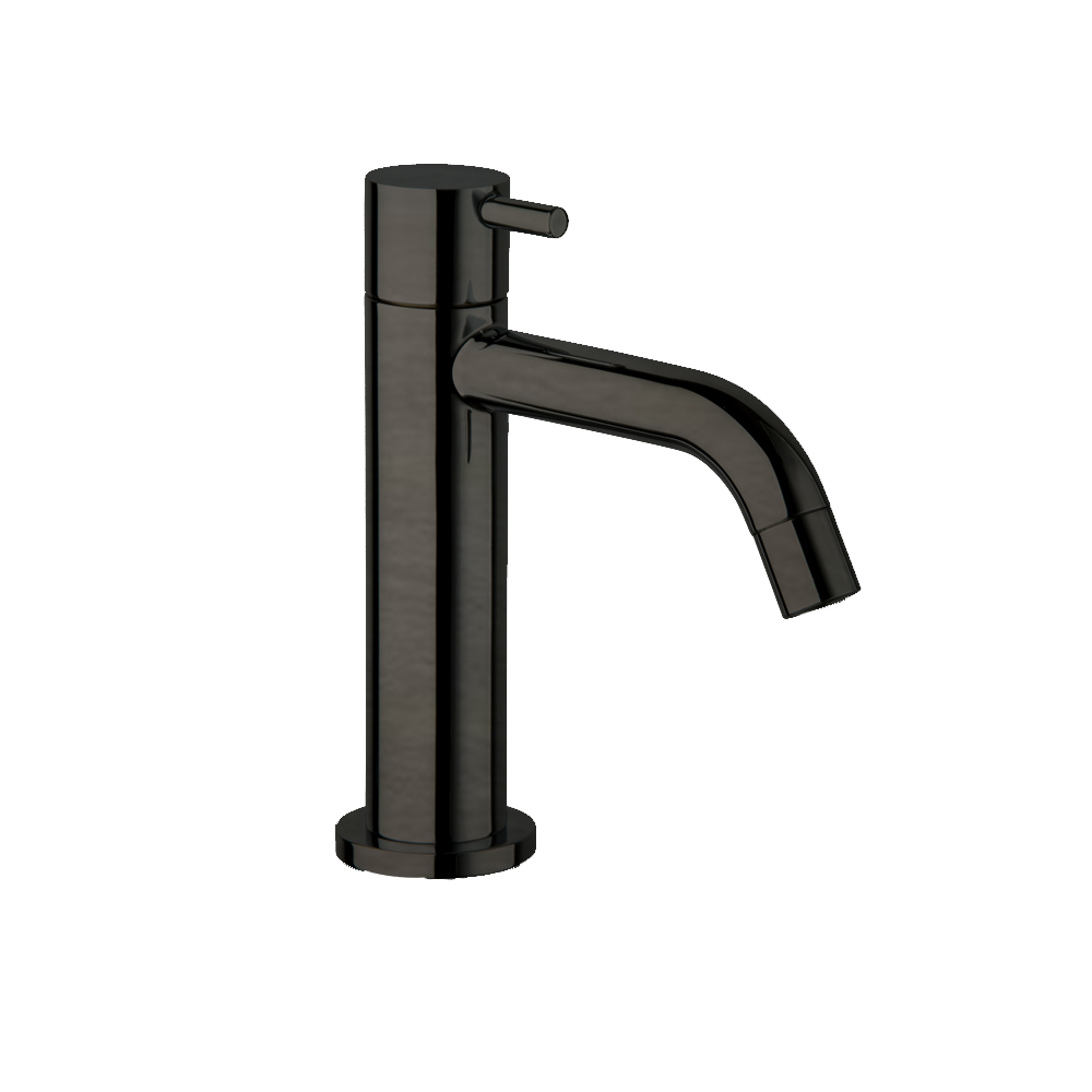 LAVE MAINS TRIVERDE EAU FROIDE POIGNEE TIGE CHROME NOIR BROSSE