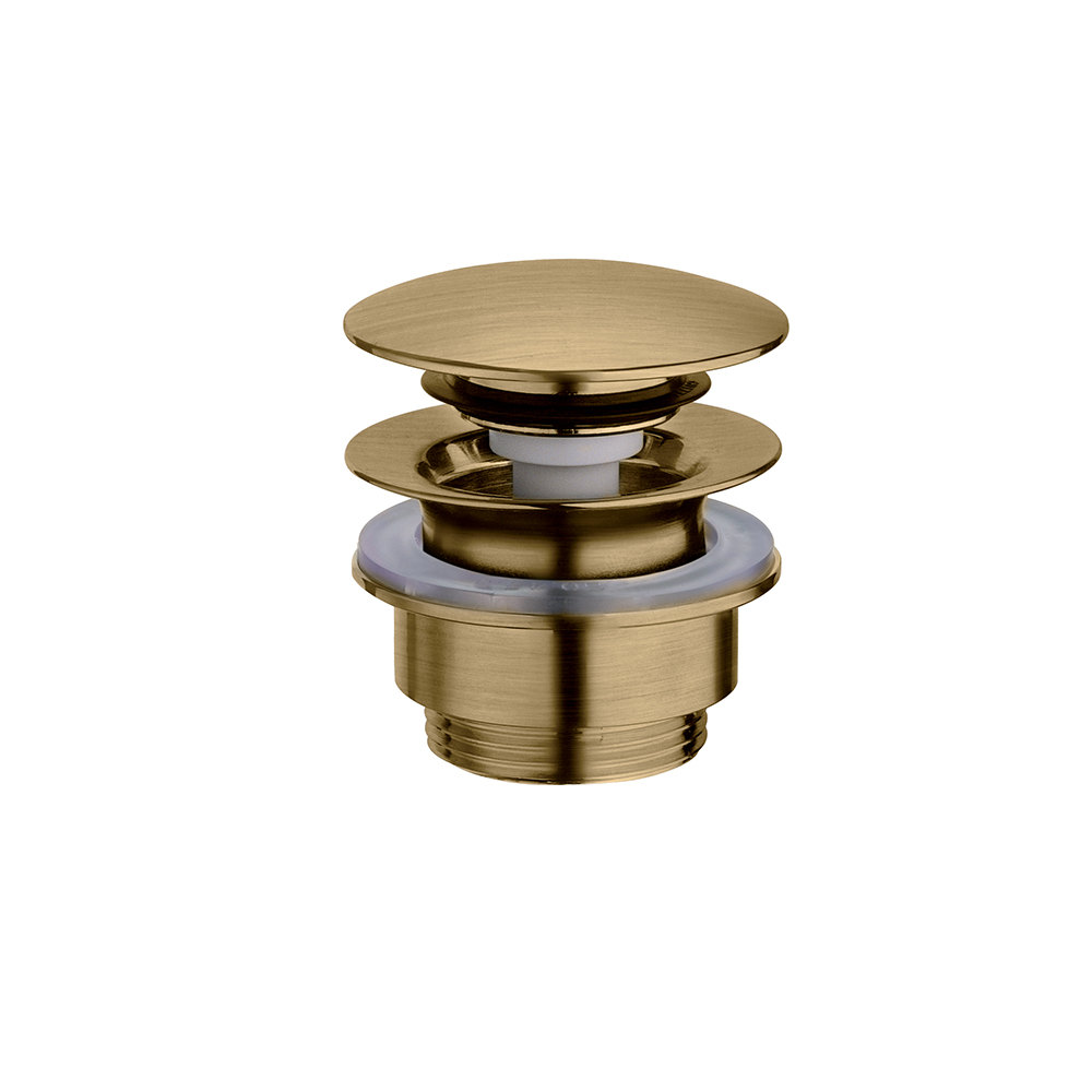 BONDE LAVABO UP&DOWN LAITON NF VIEUX BRONZE MAT 5-55 MM