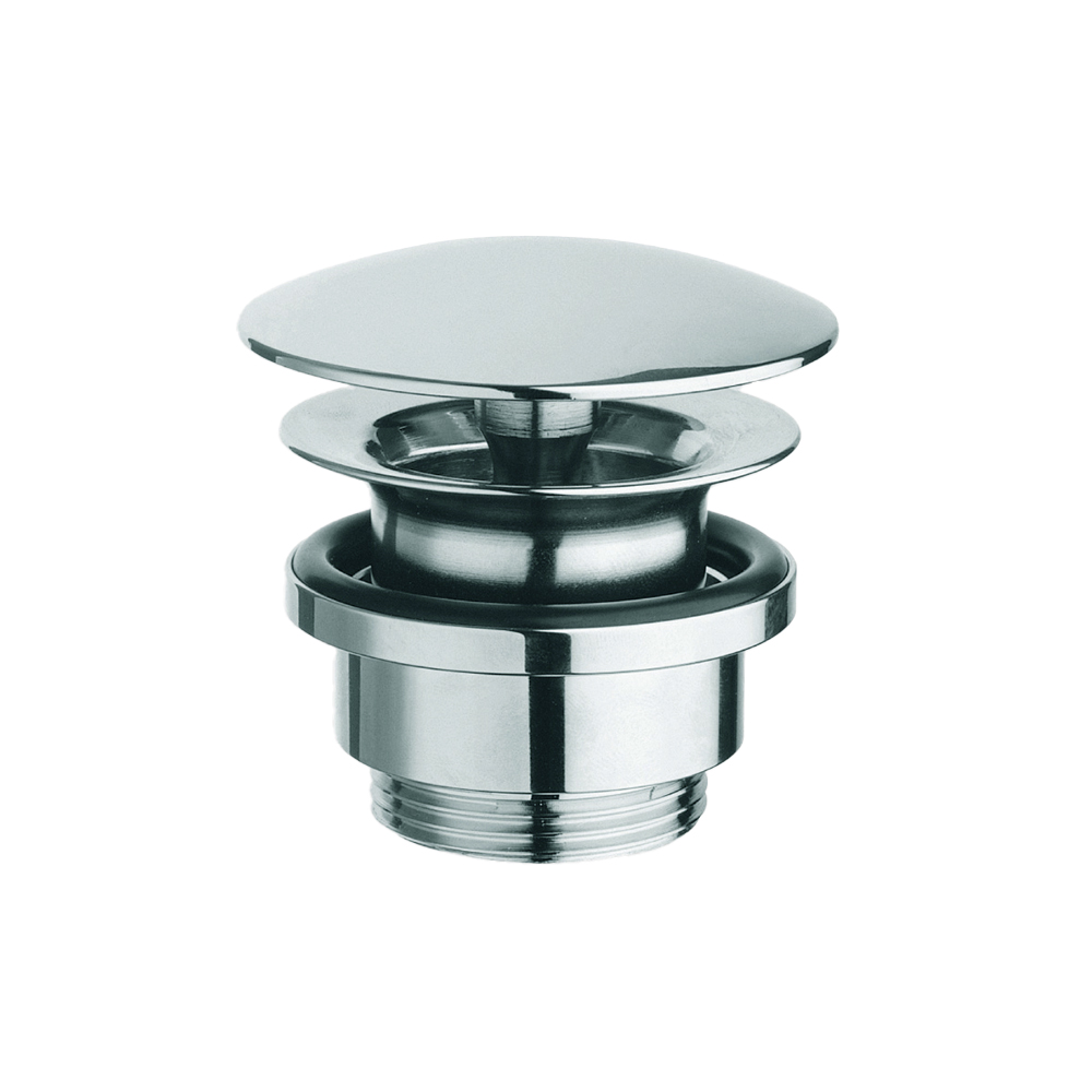 BONDE LAVABO ECOULEMENT LIBRE LAITON ALUX 5-55MM