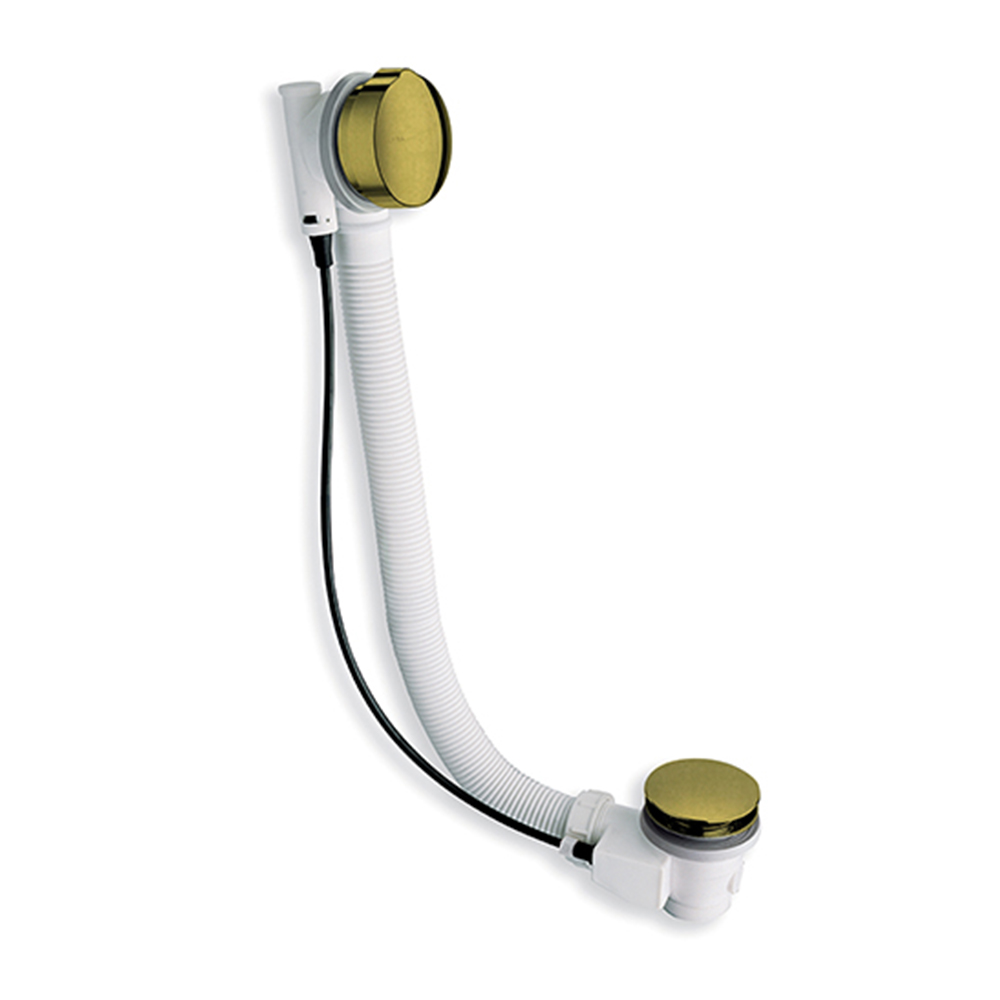 VIDAGE BAIGNOIRE AUTO 57 CM LONG LIFE + SIPHON VX BRONZE MAT