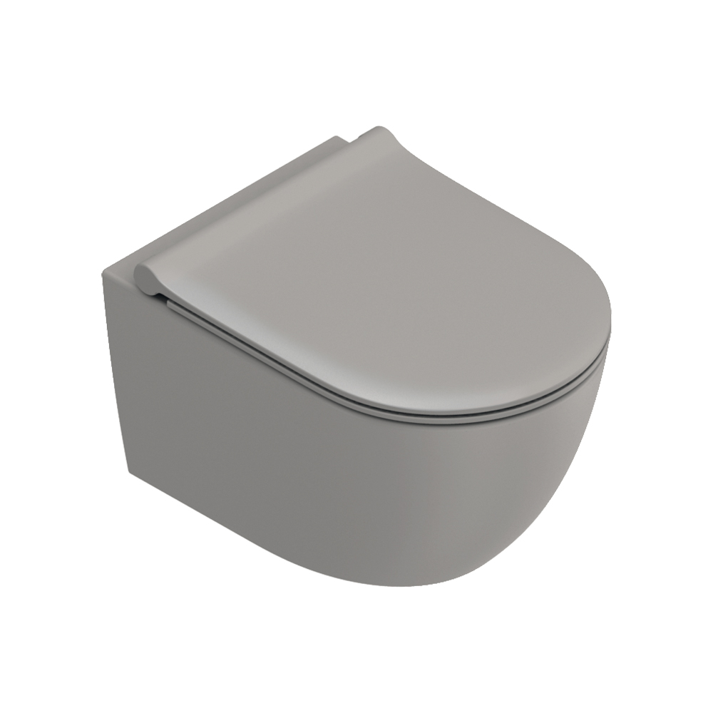 WC SUSPENDU TONALITA 55X35 TAUPE
