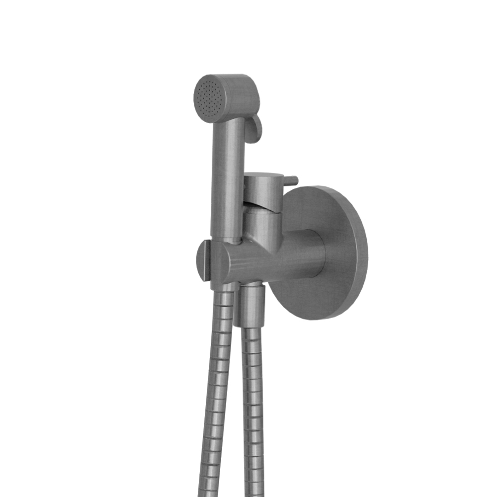 KIT WC MITIGEUR EC-EF ENCASTRE METAL BROSSE