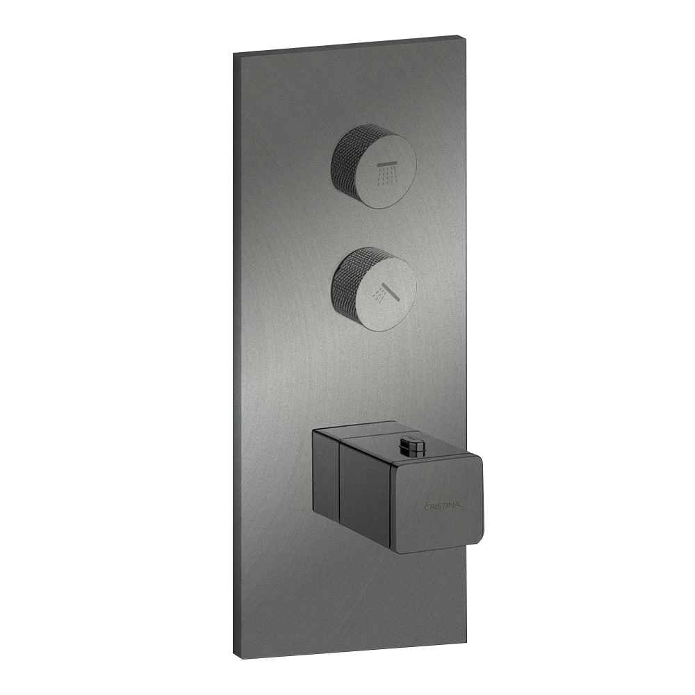 FACADE THERMO TWIST THERMO 2 SORTIES QUADRI METAL BROSSE