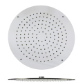 #POMME DE DOUCHE SANDWICH INOX PLAFOND RONDE BLACKMAT