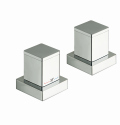 BAIN DOUCHE QUADRI SUR GORGE THERMOSTATIQUE 2 SORTIE CHROME
