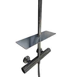 PORTE SAVON POUR COLONNES CRISTINA METAL BROSSE