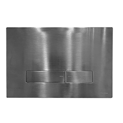 #PLAQUE POUR WC SUSPENDU INOX***REMPL PAR AC10077