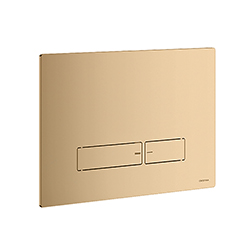 PLAQUE POUR WC SUSPENDU OR ROSE