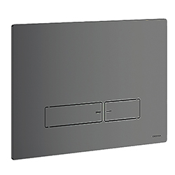PLAQUE POUR WC SUSPENDU CHROME NOIR