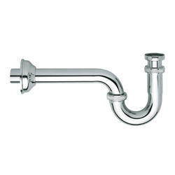 SIPHON DE LAVABO FORME S 1"1/4 CHROME 