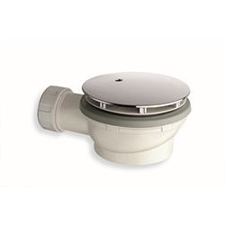 BONDE DE DOUCHE EXTRA PLAT CHROME COUVERCLE TOURNANT EX AD400