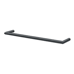 PORTE SERVIETTE AMBIENTE 45 CM CHROME NOIR