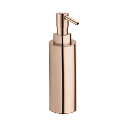 DISTIBUTEUR DE SAVON LIQUIDE A POSER AMBIENTE OR ROSE 