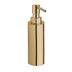 DISTIBUTEUR DE SAVON LIQUIDE A POSER AMBIENTE OR BROSSE